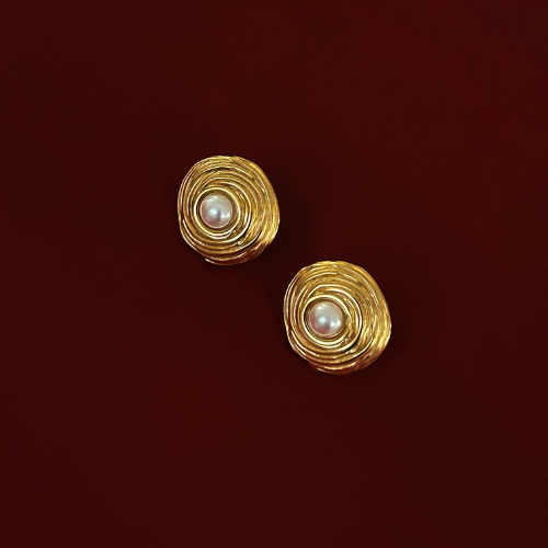Saba Pearl Earrings